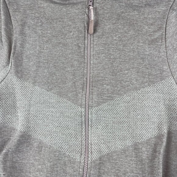 Soho Sports Hooded Jacket Womens Medium Pink Full Zip Long Sleeve Pockets - Picture 4 of 8